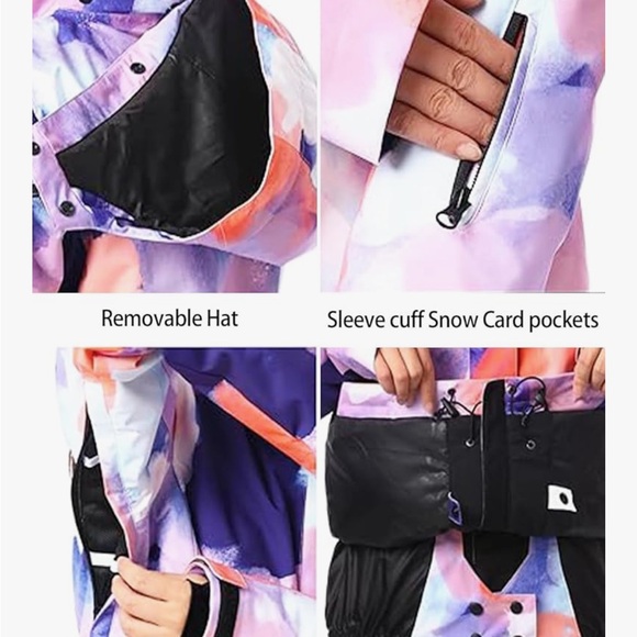 Vibrant Women's Ski Jacket - Picture 7 of 8